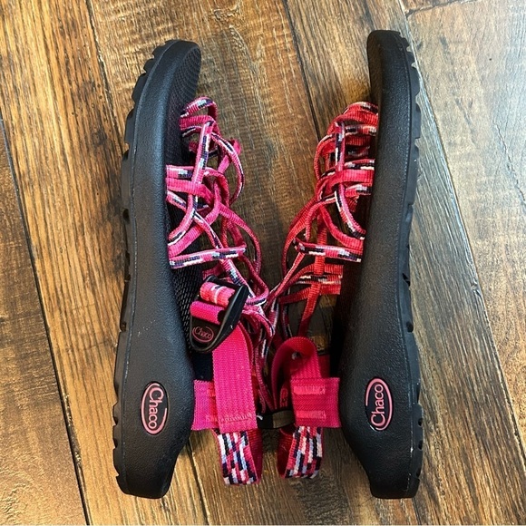 Chaco Womens Sandals Arch Support Z Cloud ZX3 Sz 8 Strappy Shoes Pink NWOT - Picture 3 of 9